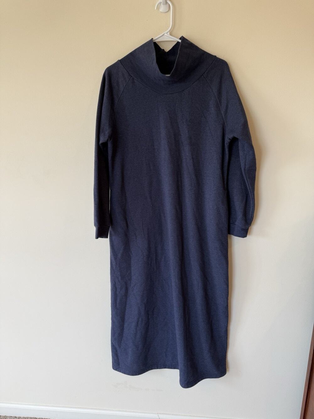 The Vermont Country Store Blue Midi Dress Size Medium Cottagecore Classic